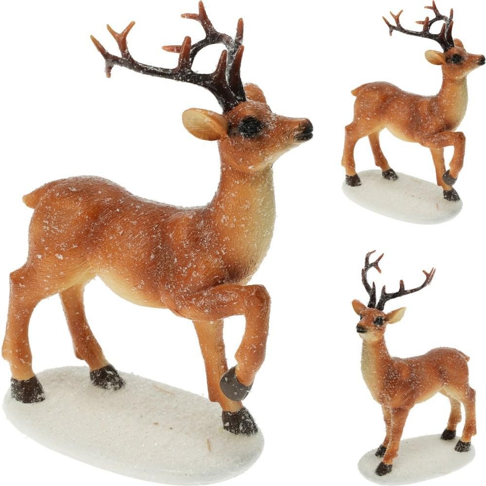 RENNA RESINA 15X6X23CM 2ASS